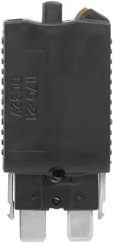 Weidmüller ETA 1180 01 6A 1279040000 Standard Flachsicherung 6A Schwarz 5St.