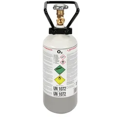 ROTHENBERGER Sauerstoff-Stahlflasche, 5l, gefüllt  - 35188