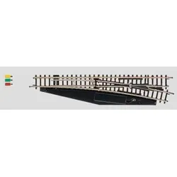 Märklin 8563 Z Elektromagnetische Weiche rechts, Länge 110 mm 13°, Radius 490 mm.