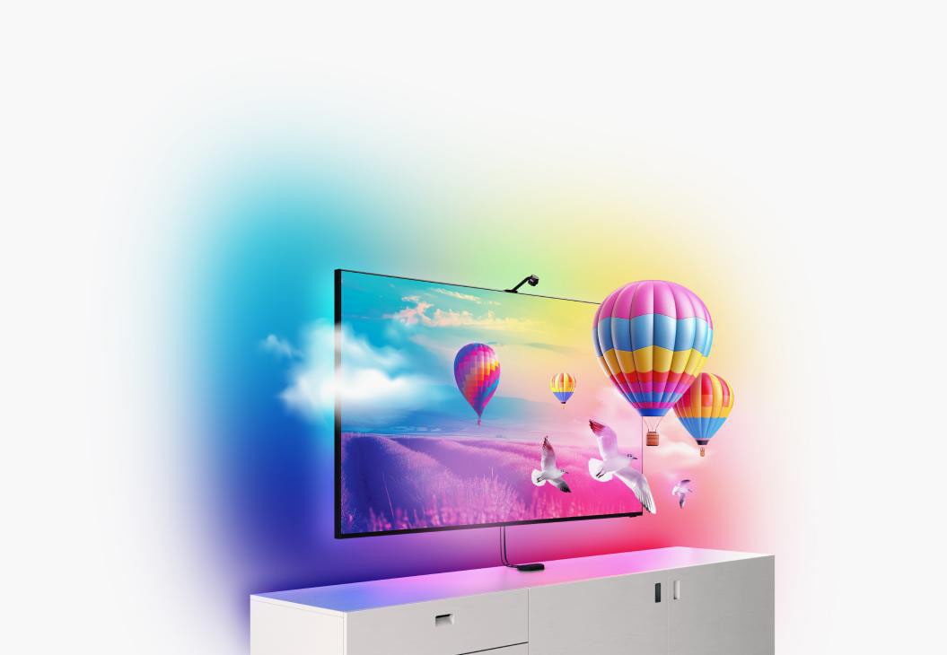 Nanoleaf 4D V2 Screen Mirror + Lightstrip Kit (Fernseher + Bildschirme bis 65")