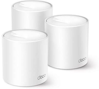 TP-LINK Deco X1500 AX1500 Whole Home Mesh Wi-Fi 6 - 3-pack