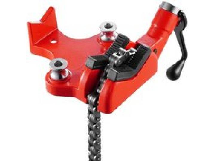 VEVOR Étau à Chaîne d'Établi à Vis de Tuyaux 6,35-152,4 mm avec Chaîne Robuste 710 mm, Base en Fonte, Serrage de Qualité Industrielle, pour Plomberie, Réparations Automobiles, Travail des Métaux