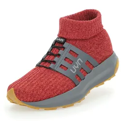 UYN Uynner Hero wasserfeste Outdoorschuhe aus Merinowolle Herren red orange 43