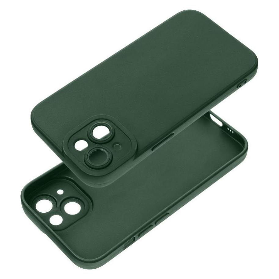 OEM Hülle mit Rückseite für iPhone 17 Pro / 18 Pro (niedriger Kamerarand) Matt 2.0 dunkelgrün (Apple iPhone 17 Pro) (74676027)