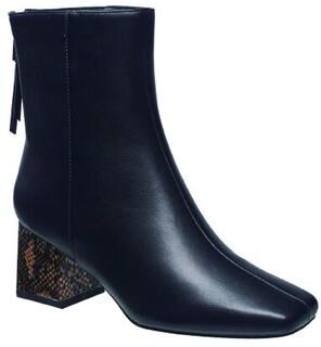 Women's Tess Zip Back Bootie by French Connection in Black (Size 6 M)