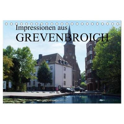Impressionen aus Grevenbroich (Tischkalender 2026 DIN A5 quer), CALVENDO Monatskalender