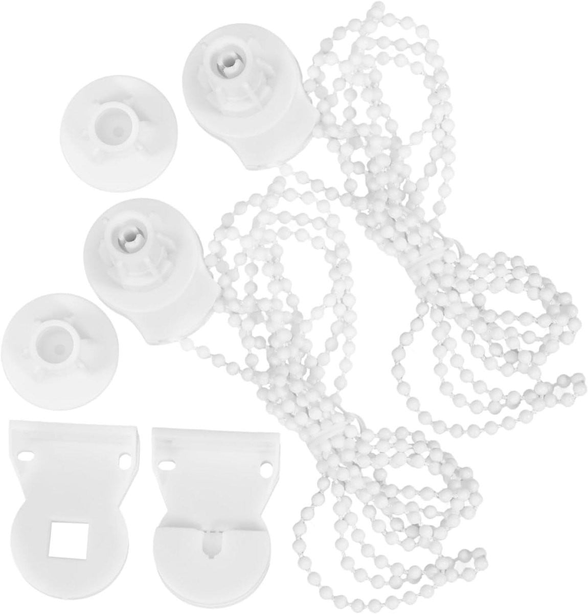 Reparatieset voor rolgordijn accessoires - 2 sets - Wit