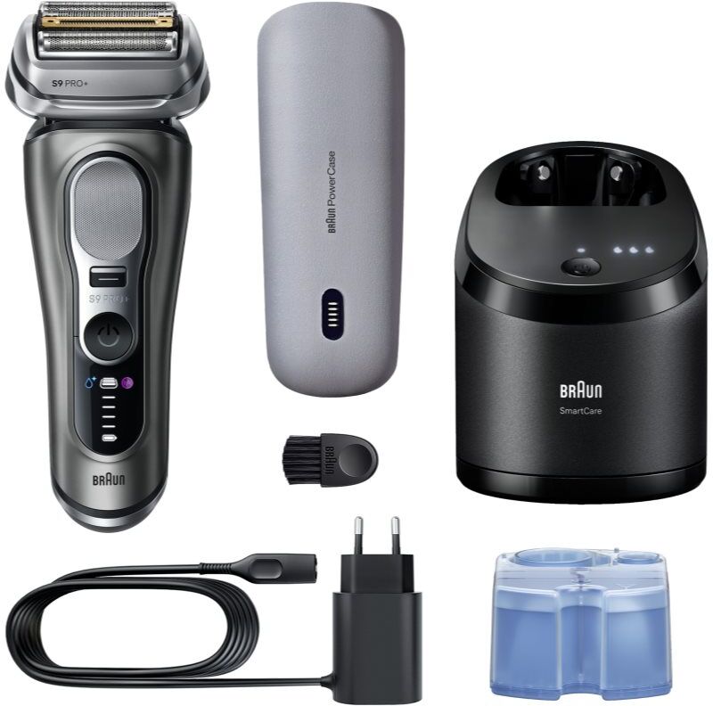 Braun Series 9 PRO+ 9675cc rasoir électrique avec station de nettoyage et de recharge Black 1 pcs