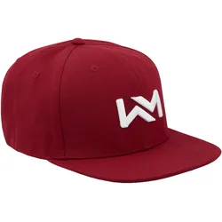 NEWMEN Snapback Basecap | dunkelrot