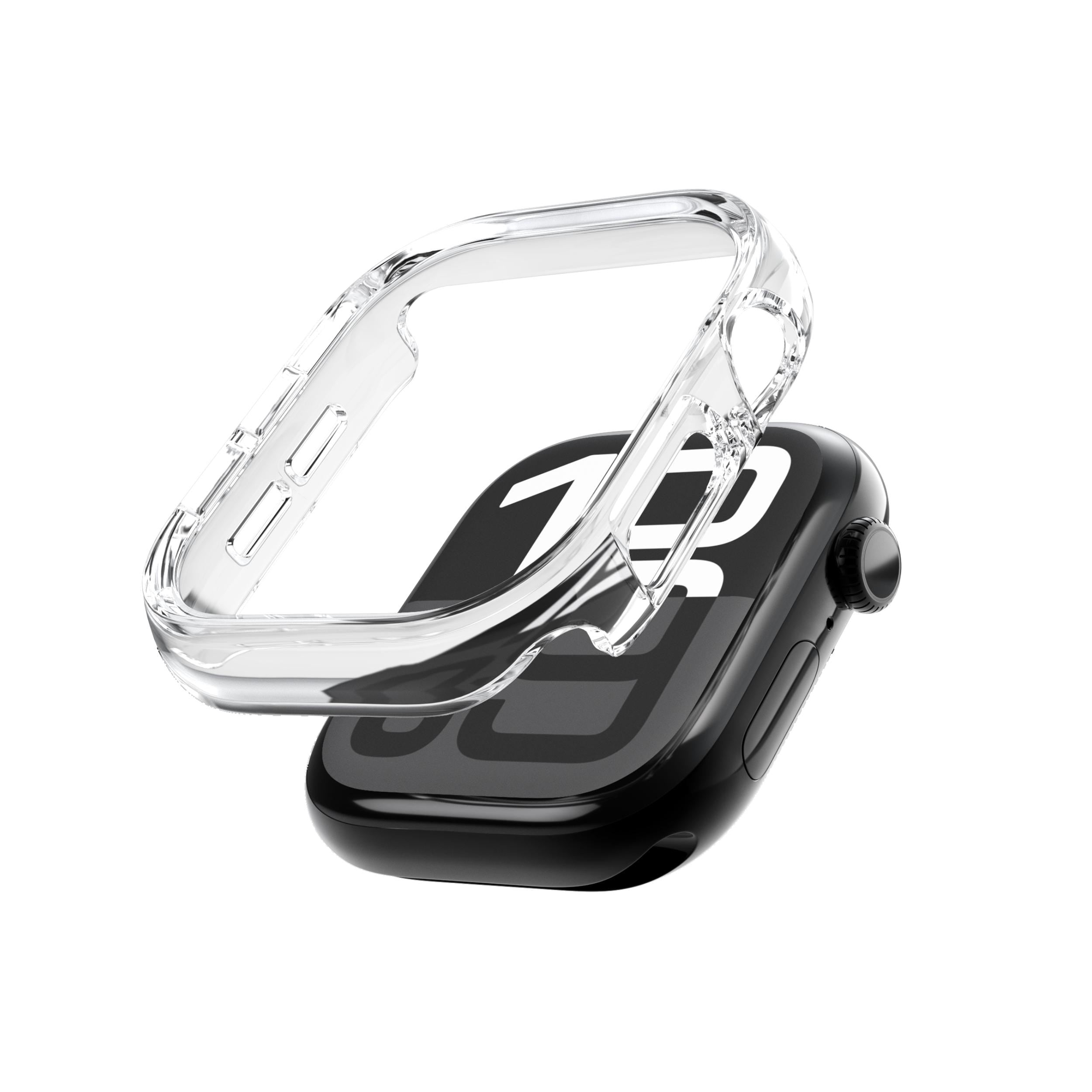 Vonmählen Bumper Case für Apple Watch SE3 44mm transparent