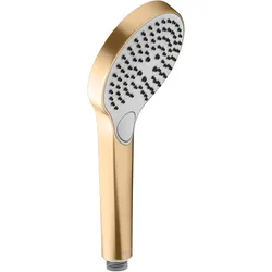 KEUCO IXMO Handbrause 59580250300 3 Strahlarten, messing gebürstet