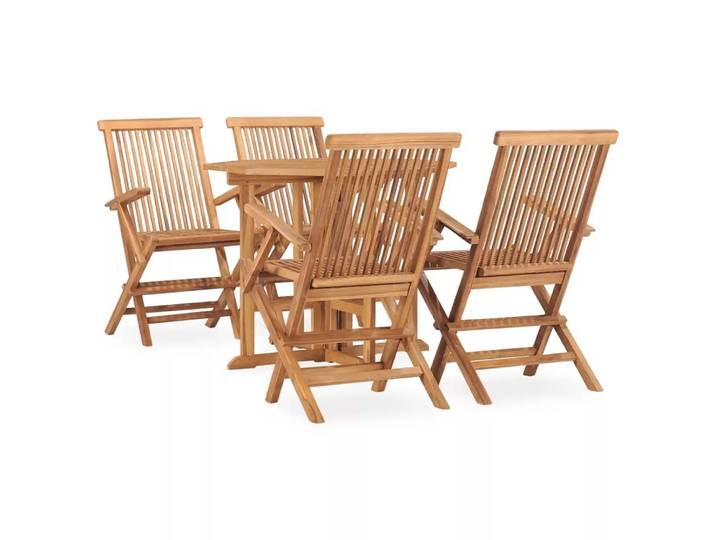 VidaXL - Gartenmöbel-set teak, One Size, Braun