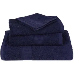 vidaXL, Handtücher, Handtücher 4 Stk. Marineblau 100x200 cm 360 g/m2 100% Baumwolle (100 x 200 cm)