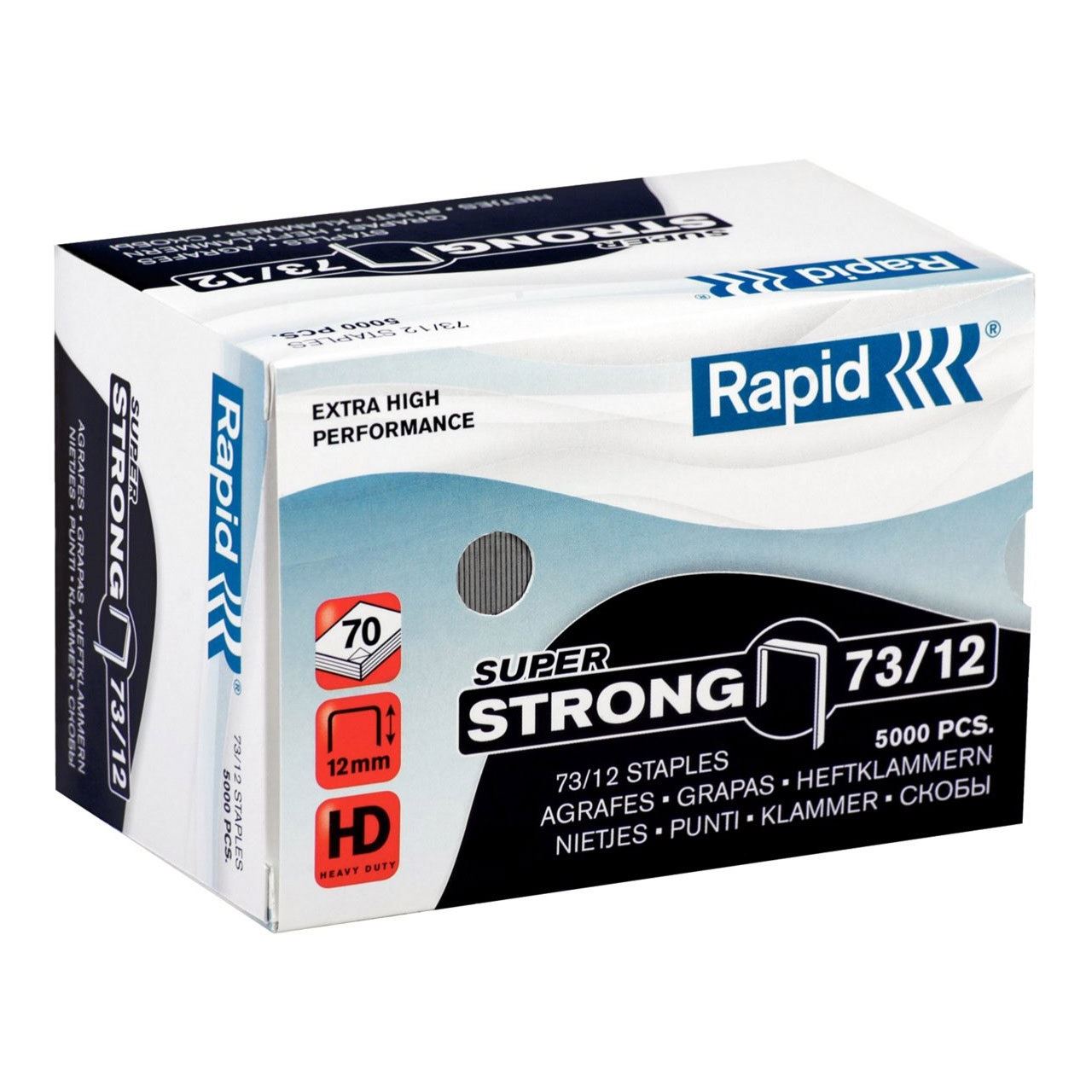 Rapid Heftklammern Super Strong 73/12, galvanisiert