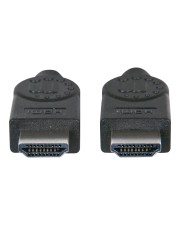 Manhattan HDMI mit Ethernetkabel M bis M 15 m abgeschirmt Schwarz (323260)