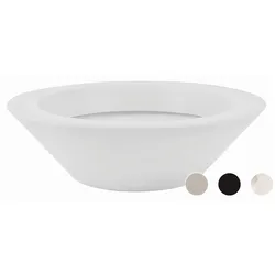 Vondom »CENTRO« Outdoor Pflanzengefäß 80x24 cm / Ecru / Lackiert Hochglanz
