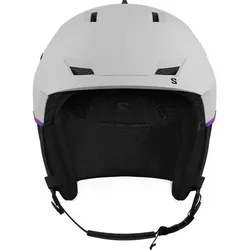 SALOMON Herren Helm HELMET PIONEER LT ASIAN FIT Grey, Größe 56/59 in Silber Silber