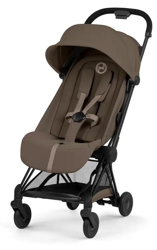cybex Kinderwagen Coya Comfort Matt Black/Coconut Brown