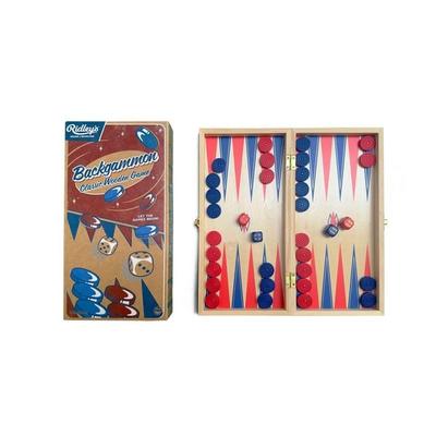 House of Novelties Backgammon, von Ridley's Games, Abrams & Chronicle, 978-1-79723-405-2