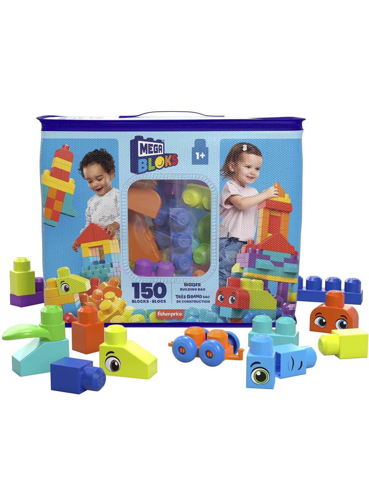 MEGA Bloks Bigger Building Bag (150pcs)