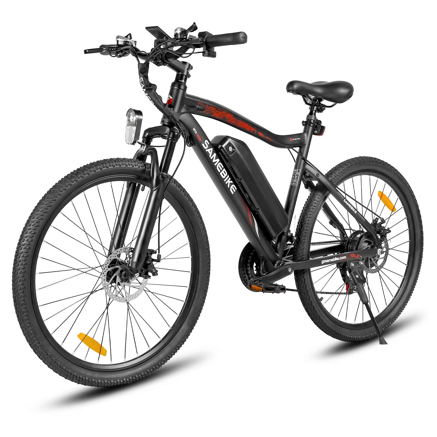 Neues Berg-Elektrofahrrad SY26-II, 48 V 13 Ah, mechanische Doppel-Scheibenbremse, maximale Traglast 150 kg, schwarz