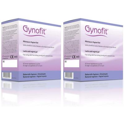 Gynofit Vaginal-Gel mit Milchsäure x2 2x12x5 ml Gel
