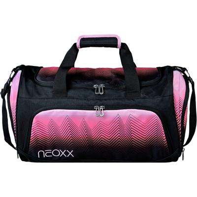 Sporttasche NEOXX "Move", Kinder, Gr. B/H/T: 43cm x 26cm x 24cm, rosa (sweet like sunset), Polyester, Taschen Sporttasche, teilweise aus recyceltem Material