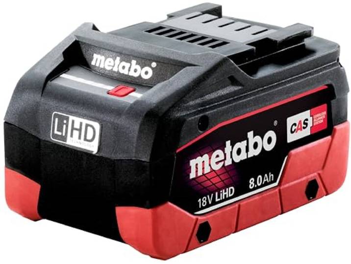 metabo 625369000 - Bateria tecnologia AIR Cooled Litio 18V LiHD 8\,0 Ah