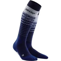 CEP Herren Ski Thermo Merino Compression Socks, Größe III in Blau Blau