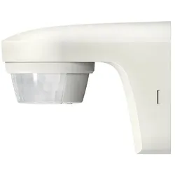 Theben 1010500 Bewegungsmelder für Wandmontage, Lichtsteuerung, 150°, max. 12 m, weiß, IP 55 theLuxa S150 WH