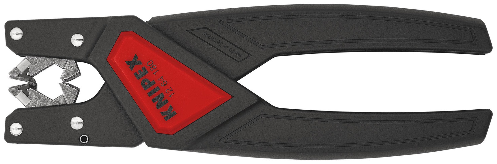 Knipex 12 64 180 Krimptang, zwart