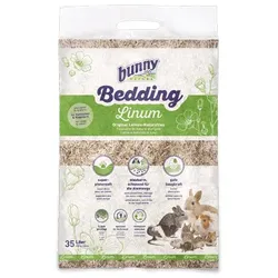 Bunny Bedding Linum | 35 Liter Nagerstreu aus Leinen