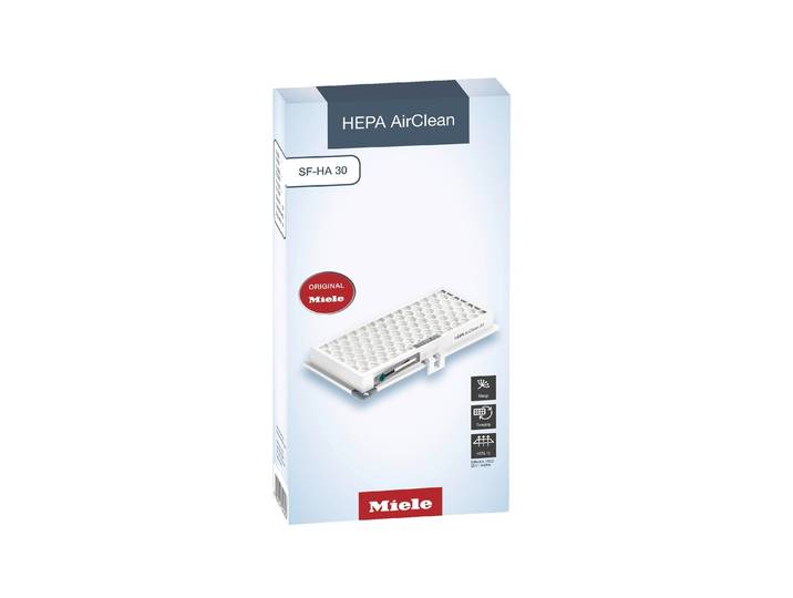 MIELE Ersatzfilter Hepa AirClean SF , weiss (weiß), Filterkartuschen, Ersatzfilter
