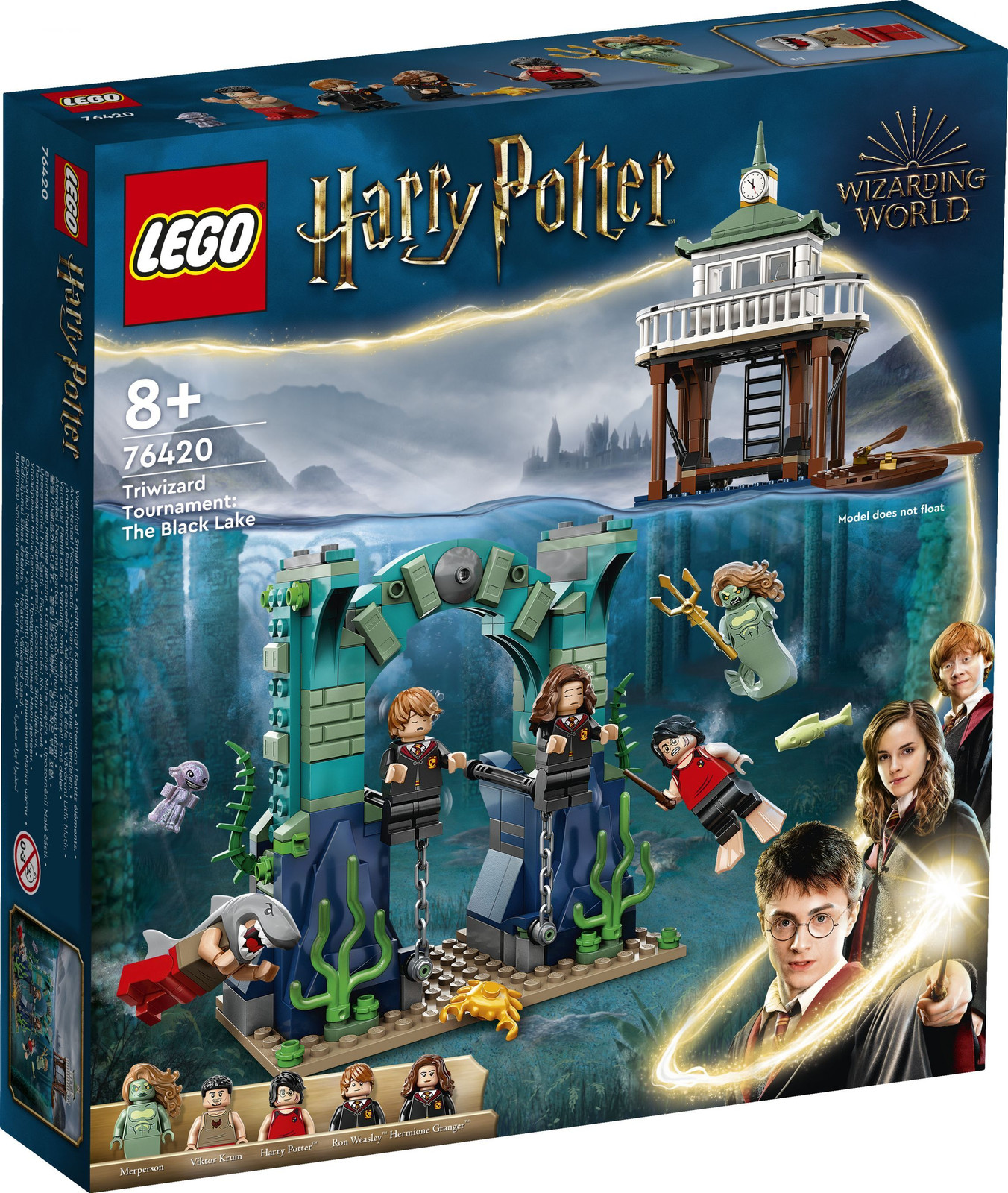 LEGO 76420 Harry Potter Het Driemaandelijkse Toernooi met Het Zwarte Meer en 5 minifiguren