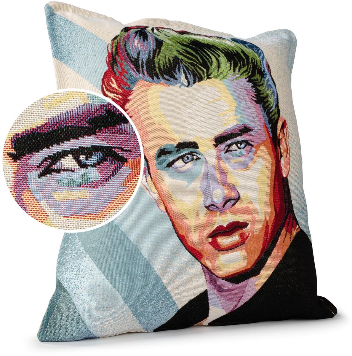 ANRO James Dean Sierkussen - Jacquard Gobelin - 45 x 45 cm
