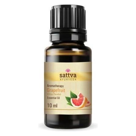 Sattva Ayurveda SATTVA Aromatherapy Essential Oil olejek eteryczny Grapefruit 10ml (Körperöl, 10 ml) (5903794187979)