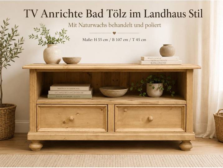 Wohnpalast TV-Board TV Anrichte Bad Tölz Weichholz