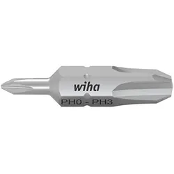 Wiha Bit Set Doppelbit Phillips (PH0/PH3) 10-teilges Set in Box - 43860