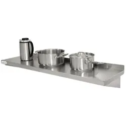 Vogue Edelstahl Wandregal 90 Cm