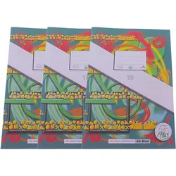 3x ÖKO Plus Schulheft A4 – Lineatur 10, 60 Blatt