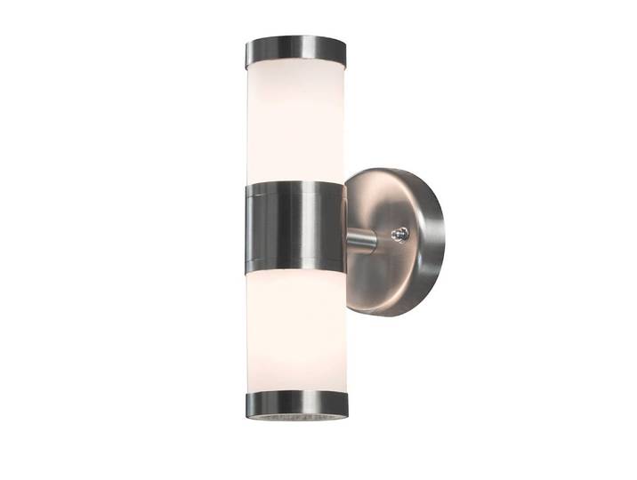 Außenleuchte Modena Up & Down 6 x 23 x 9cm Silber