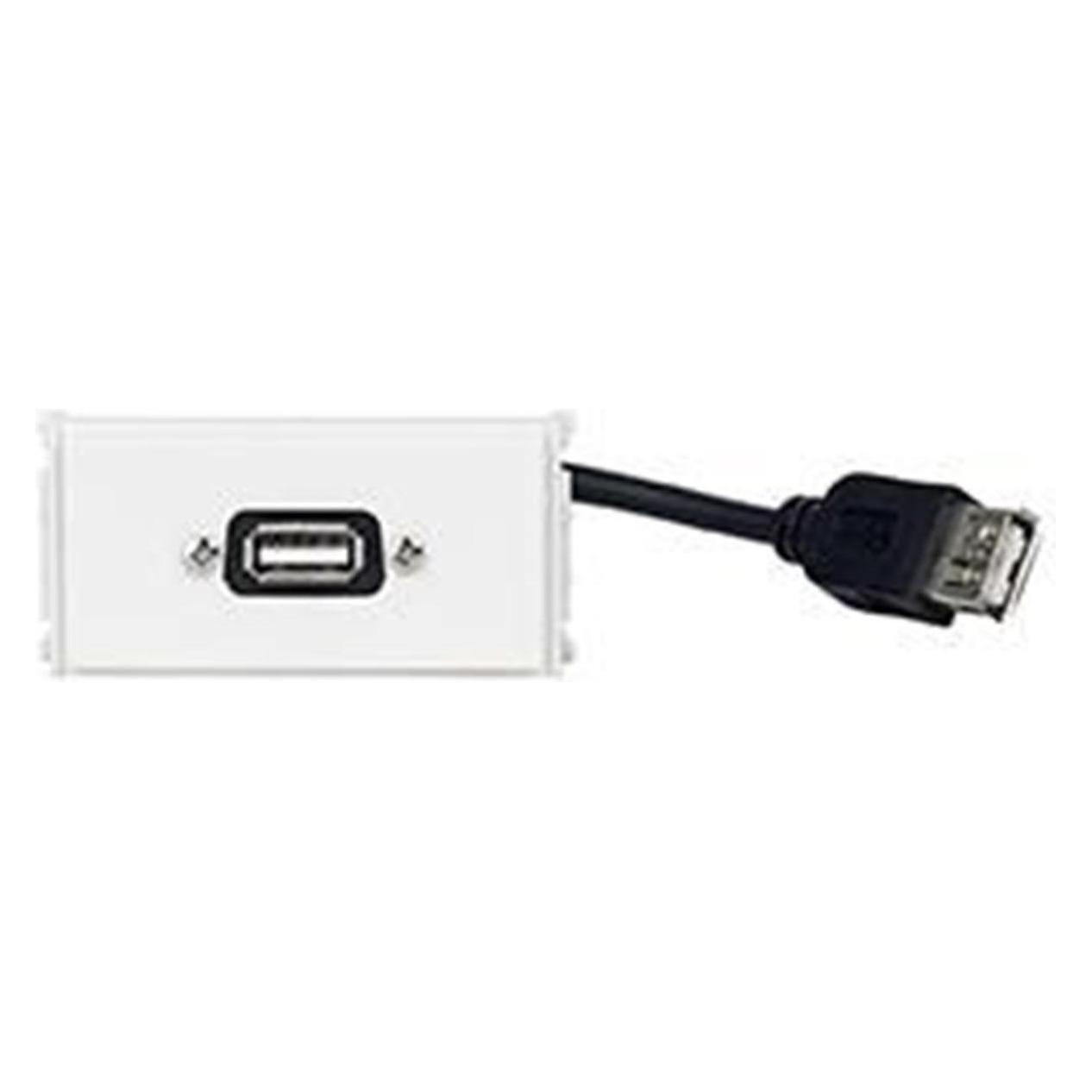 Vivolink Outlet Panel USB 2.0 (A-A) (WI221275)