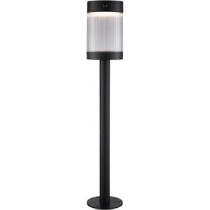 Nordlux Wegeleuchte Coupar, schwarz, mit Solar, Pollerleuchte, LED, IP44, mit Bewegungsmelder, Höhe 80 cm