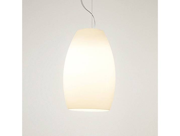 Foscarini Designer Hängeleuchte Buds 1, dimmbar, weiß / opal, für Küche, Glas, Design