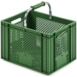 Chefgastro PROREGAL 5x Tragebügel für Eurobehälter Obst- und Gemüsekästen | 40x30cm  | Obst-Gemüsekiste, Obstkorb, Transportbox