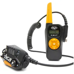 BCA BC Link EU 2.0 Funkgerät (9.50 km), Walkie Talkie, Schwarz, Orange, Grau