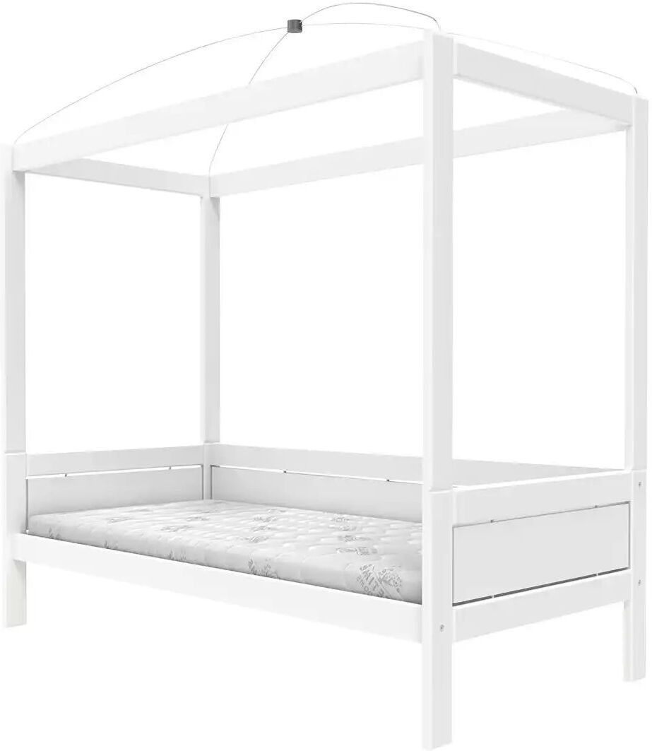 Lifetime Himmelbett   ¦ weiß ¦ Maße (cm): B: 102 H: 210