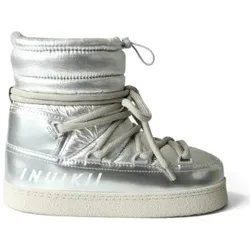 Inuikii für Damen. 1002.003.0192 Mountain Gloss Stiefel silber (37), Wohnung, Schnürsenkel, Lässig