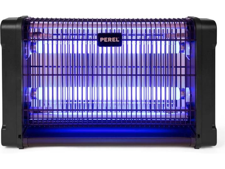 Perel Elektrische insectenverdelger\, UV-A\, 2800 V\, 80 m2\, 20 W\, binnen