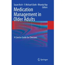Medication Management in Older Adults, Sachbücher